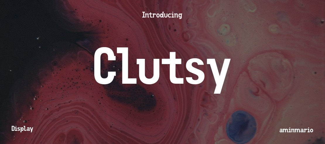 Clutsy Font