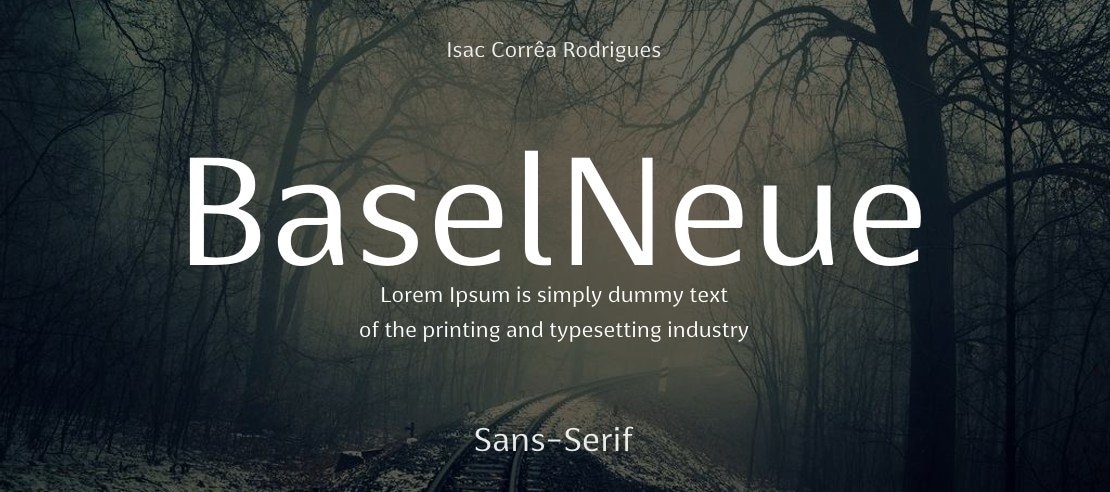 BaselNeue Font Family