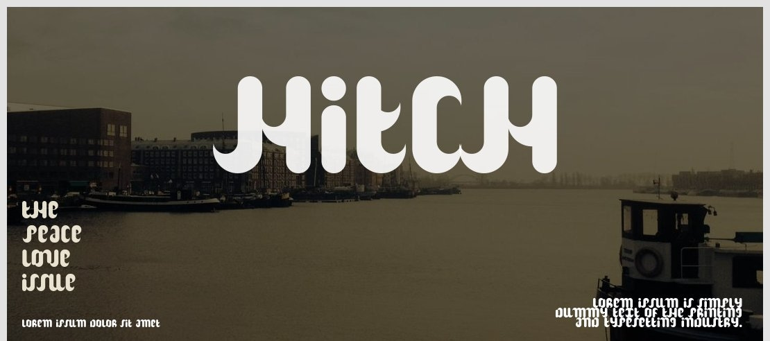 Hitch Font