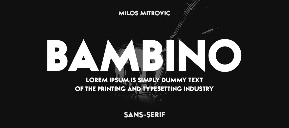 Bambino Font Family