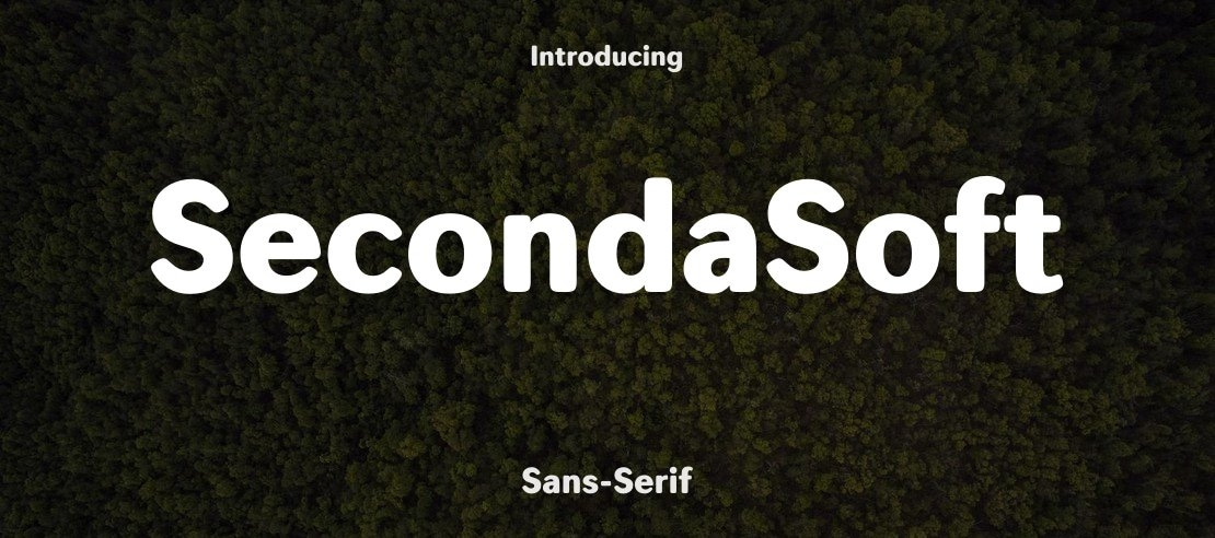 SecondaSoft Font Family