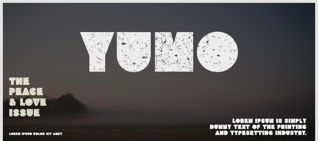 Yumo Font