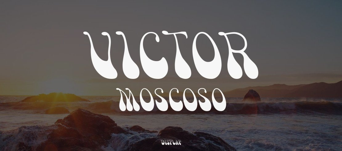 Victor Moscoso Font Family