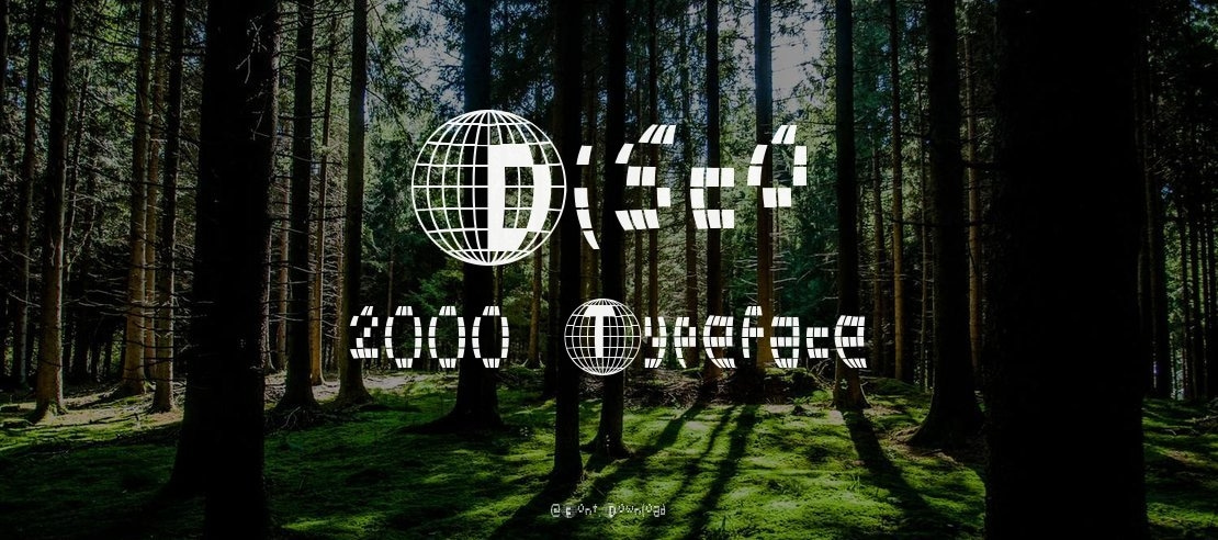 Disco 2000 Font