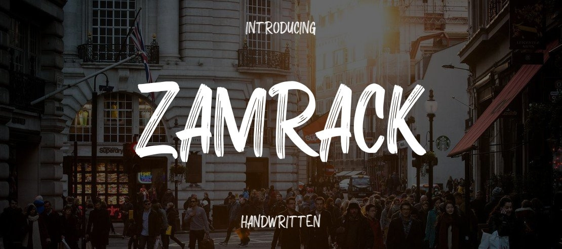 ZAMRACK Font