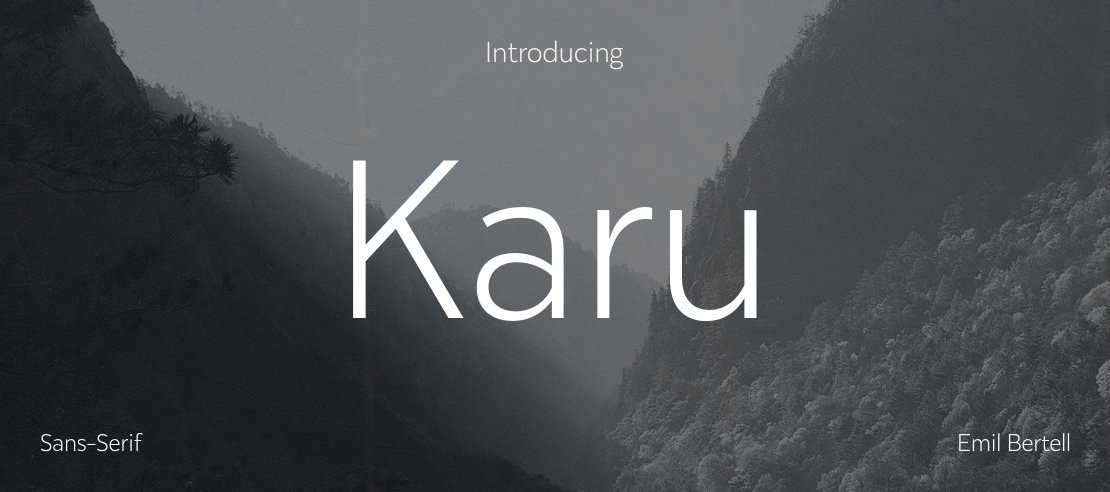 Karu Font