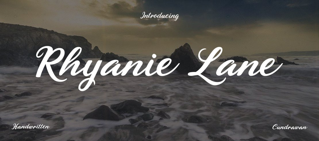 Rhyanie Lane Font