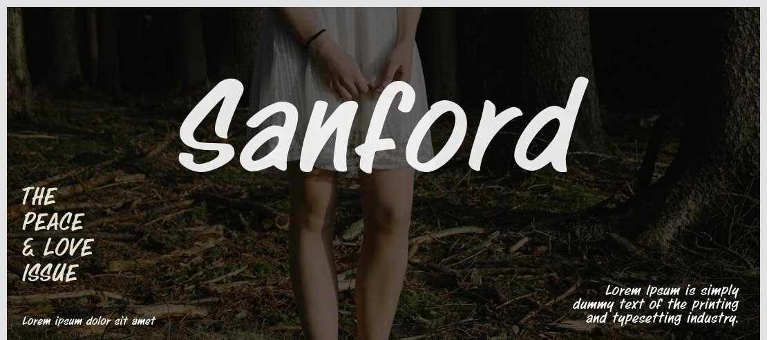 Sanford Font