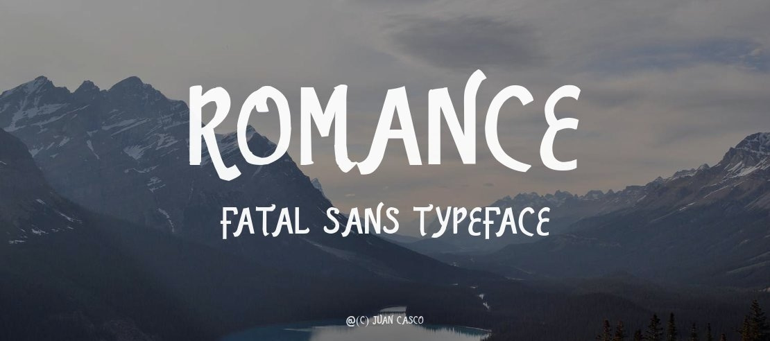 Romance Fatal Sans Font