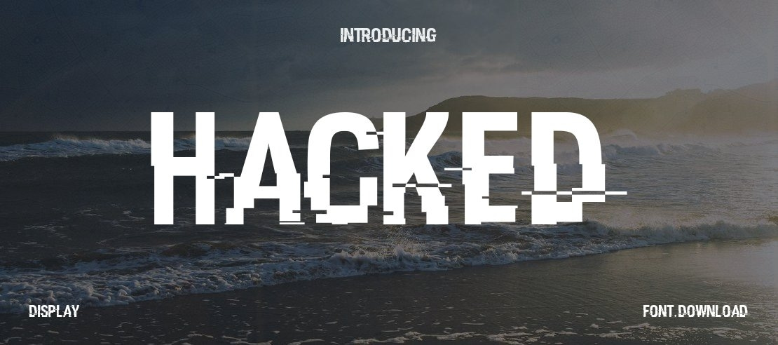 HACKED Font