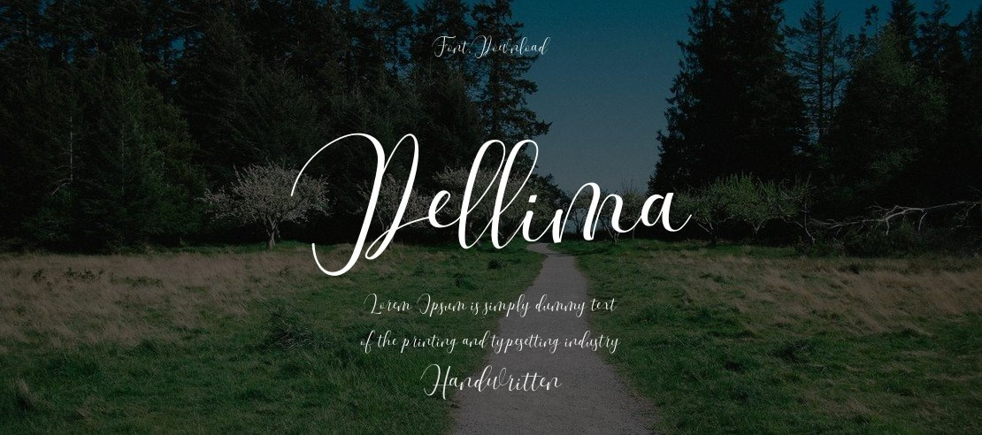 Dellima Font