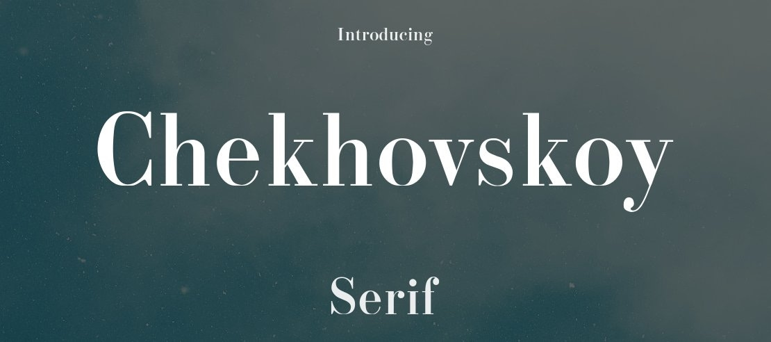 Chekhovskoy Font