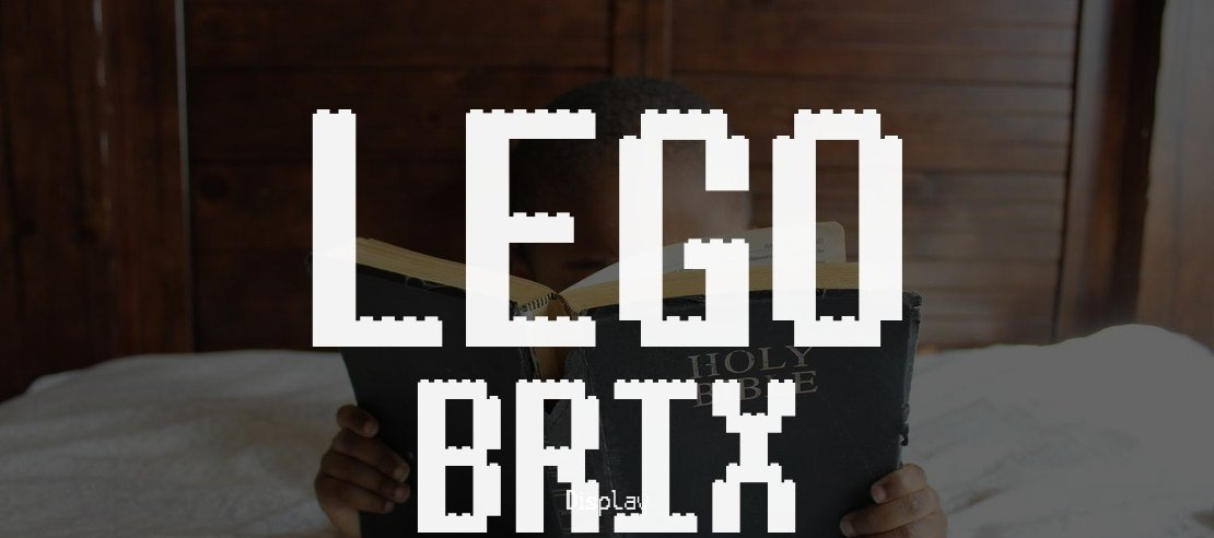 LEGO BRIX Font