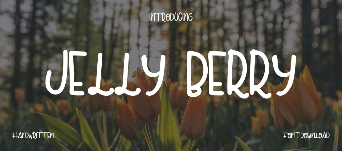Jelly Berry Font
