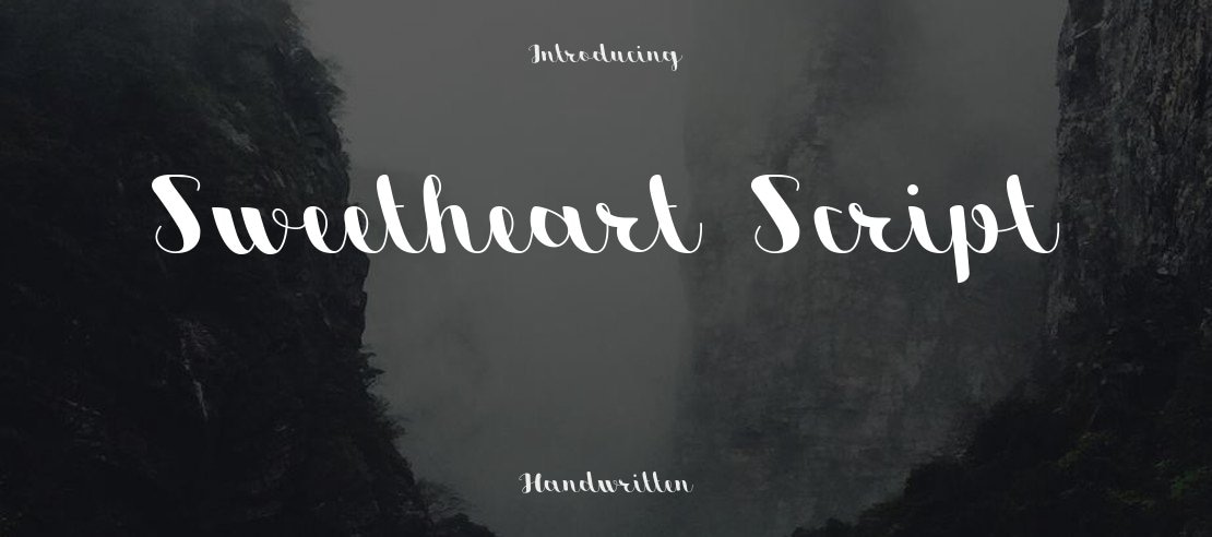 Sweetheart Script Font