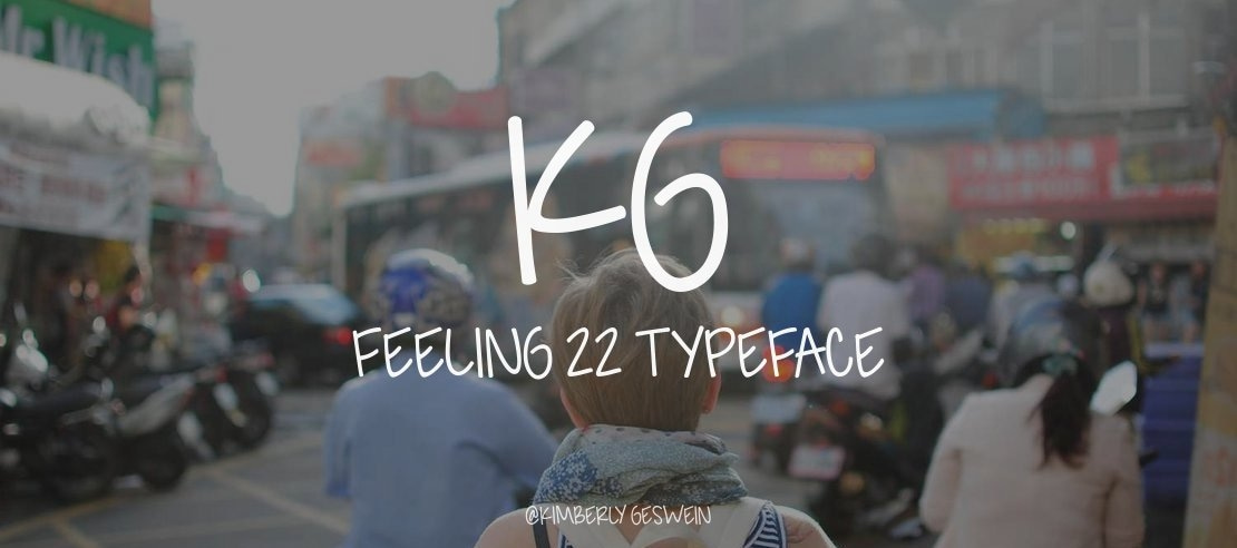 KG Feeling 22 Font