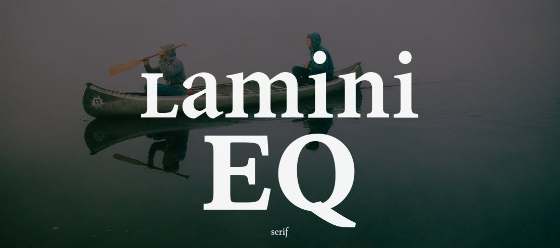 Lamini EQ Font