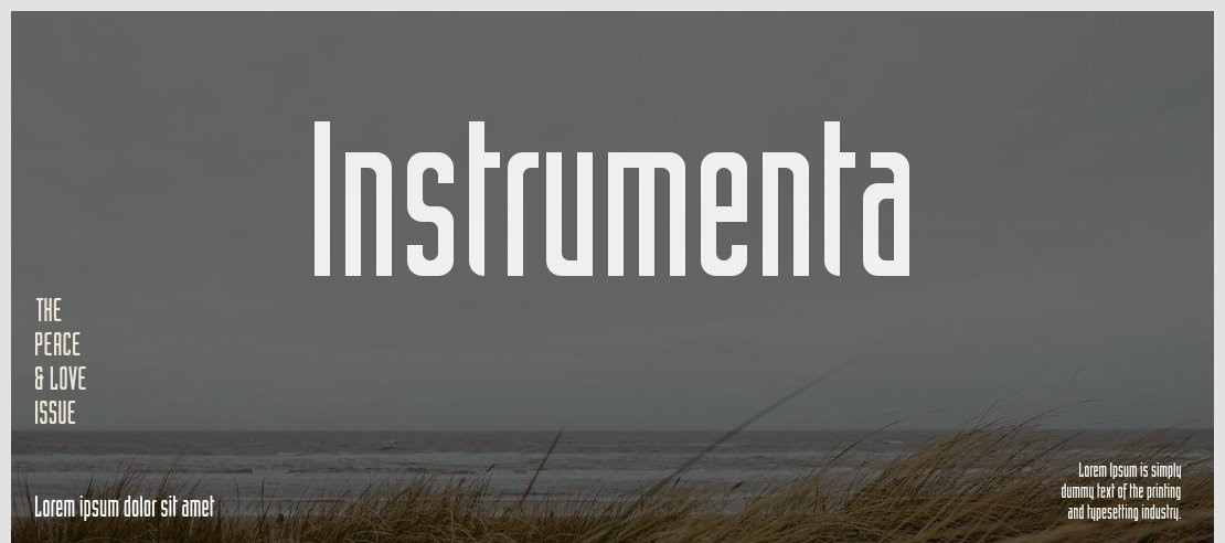 Instrumenta Font