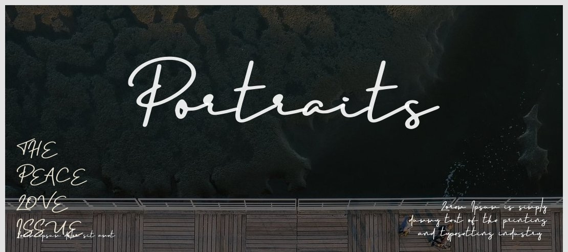 Portraits Font