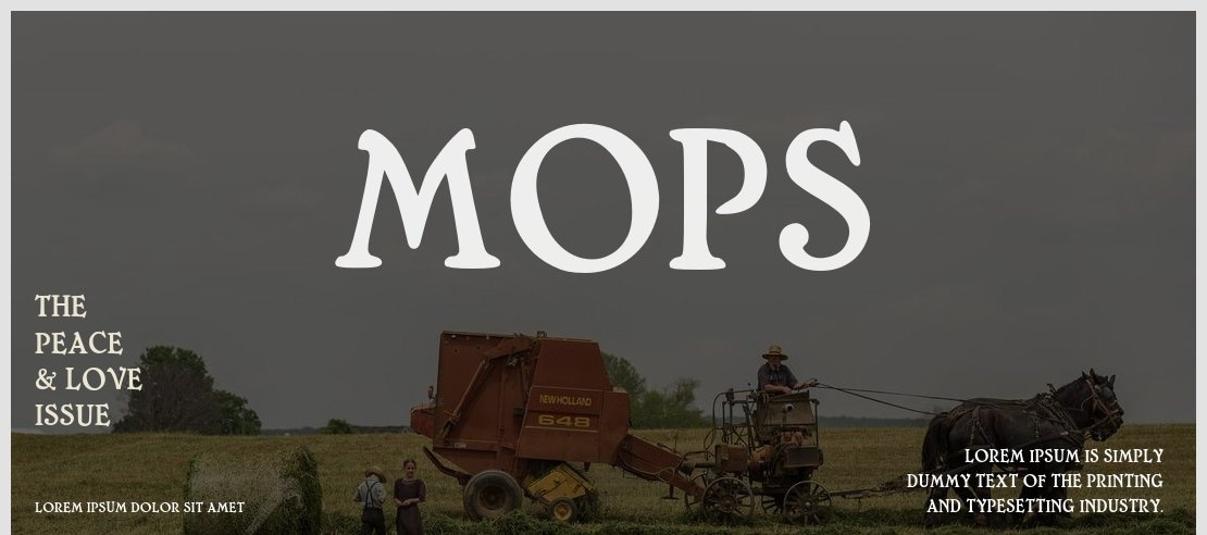 Mops Font