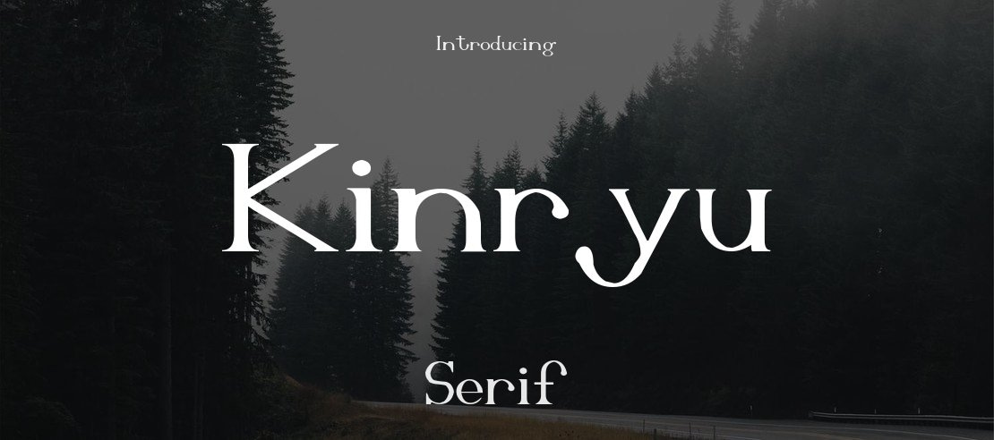 Kinryu Font