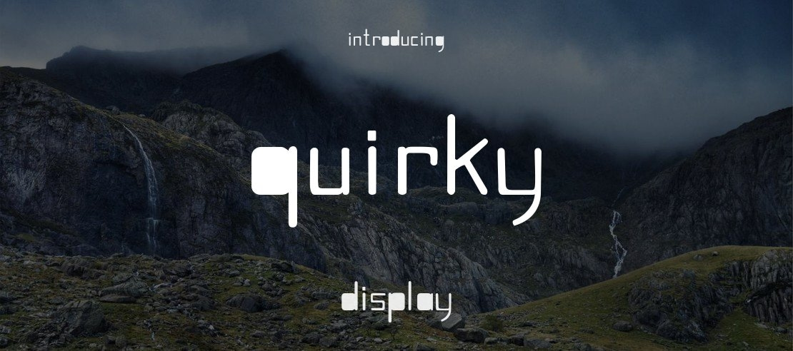 Quirky Font