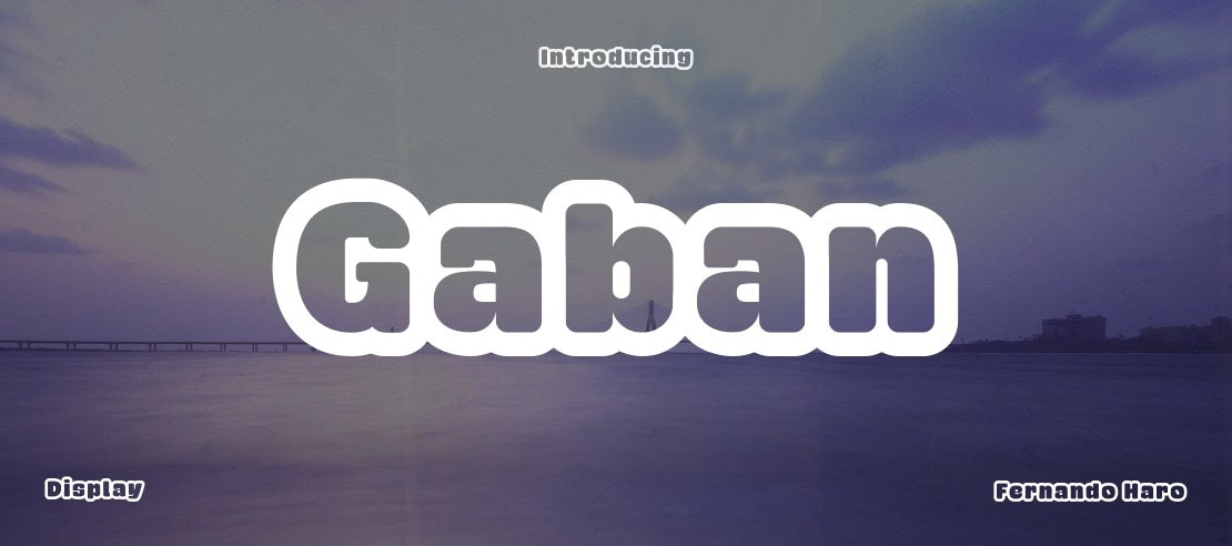 Gaban Font Family