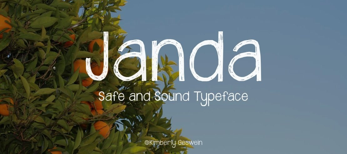 Janda Safe and Sound Font Family