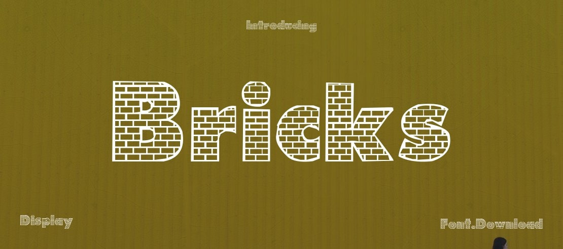 Bricks Font