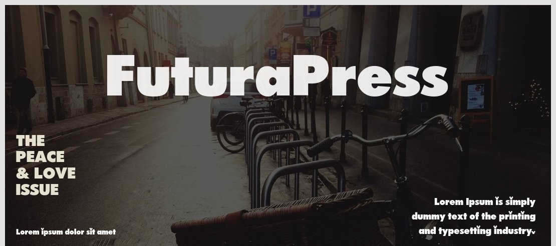 FuturaPress Font