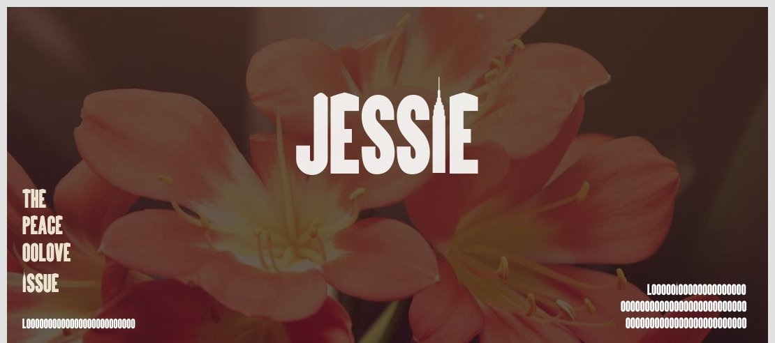 JESSIE Font