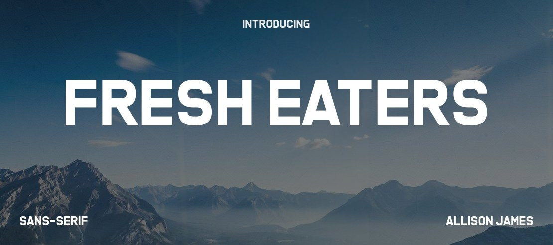 Fresh Eaters Font