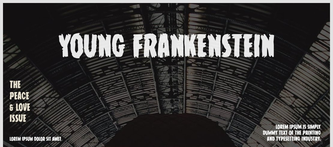 Young Frankenstein Font Family