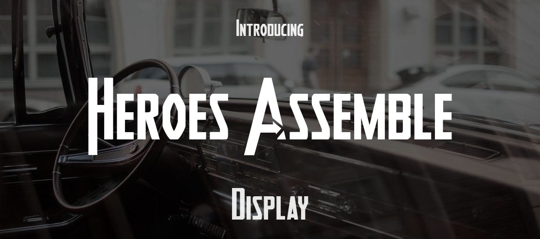 Heroes Assemble Font Family