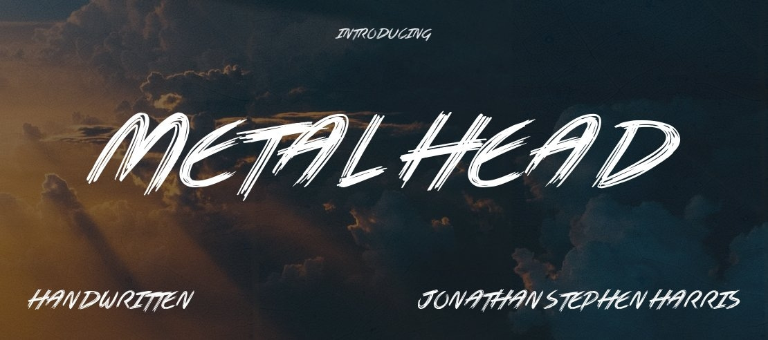 Metal Head Font