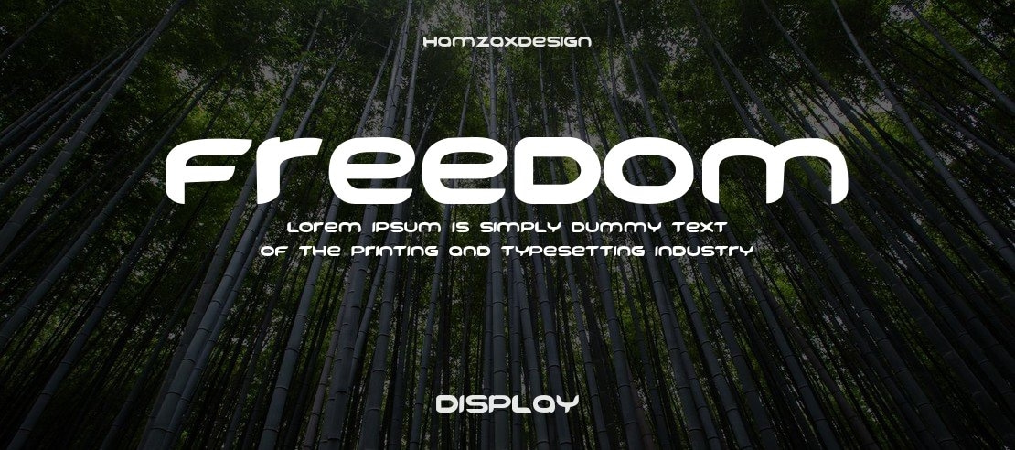 FREEDOM Font