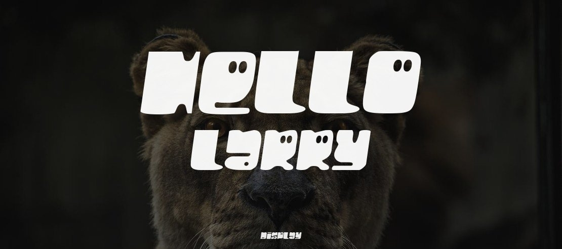 Hello Larry Font
