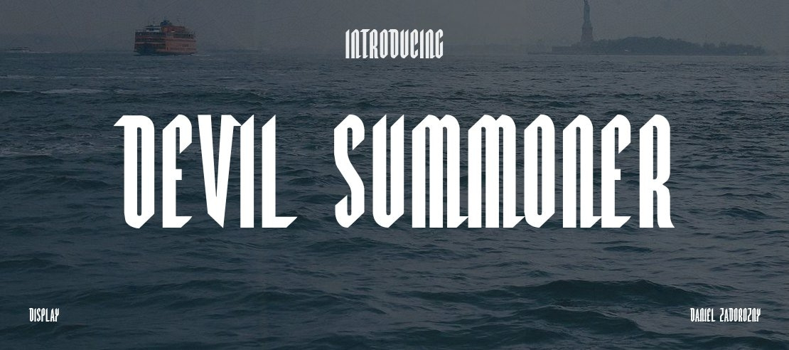 Devil Summoner Font Family