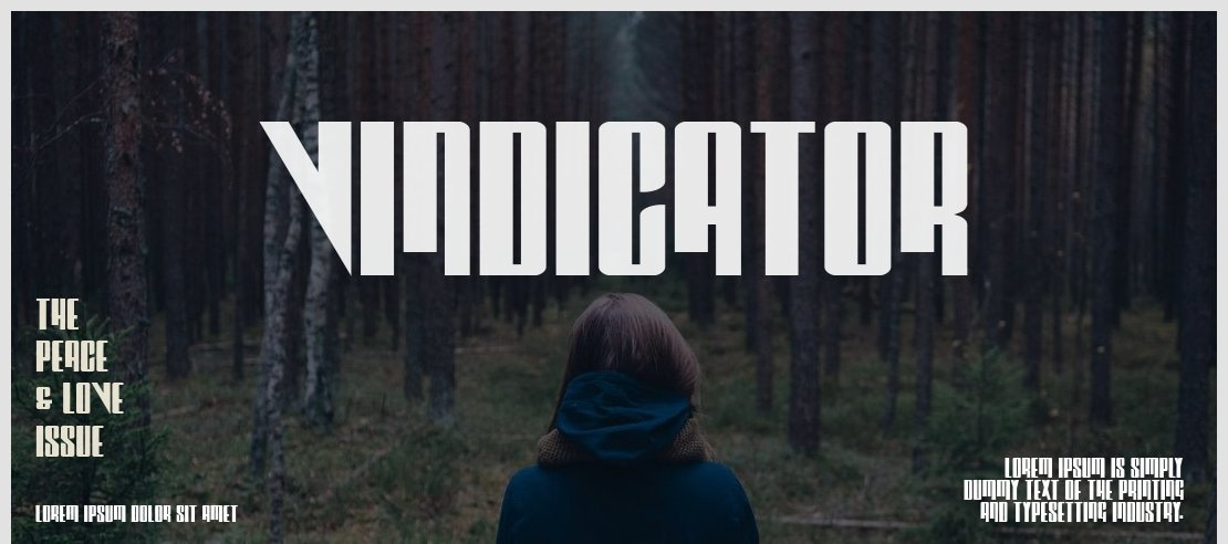 Vindicator Font Family