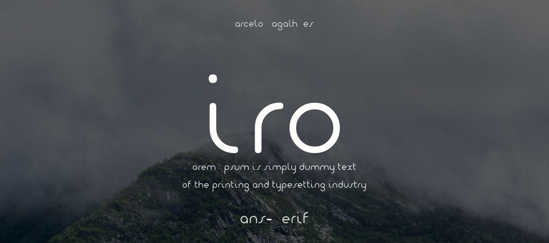 Giro Font Family