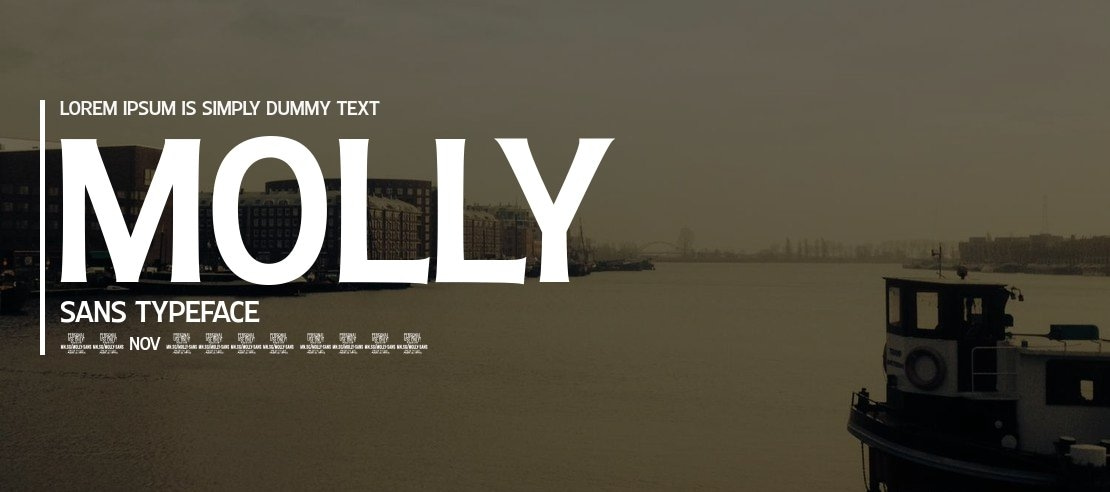 Molly Sans Font Family