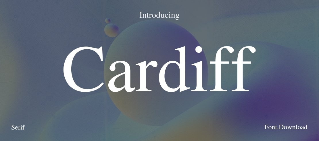 Cardiff Font Family