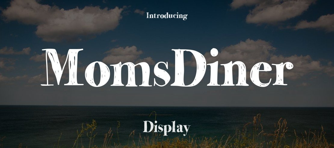 MomsDiner Font