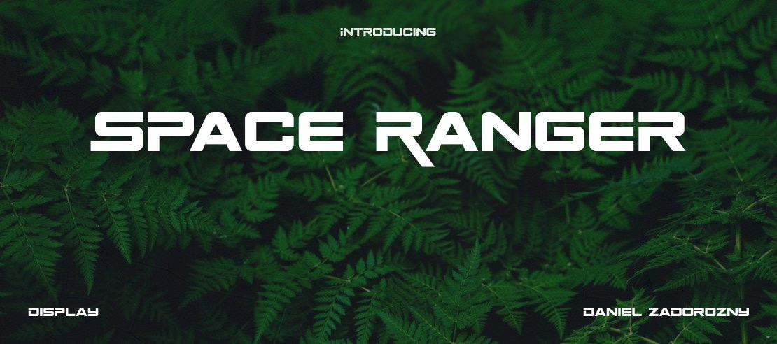 Space Ranger Font Family