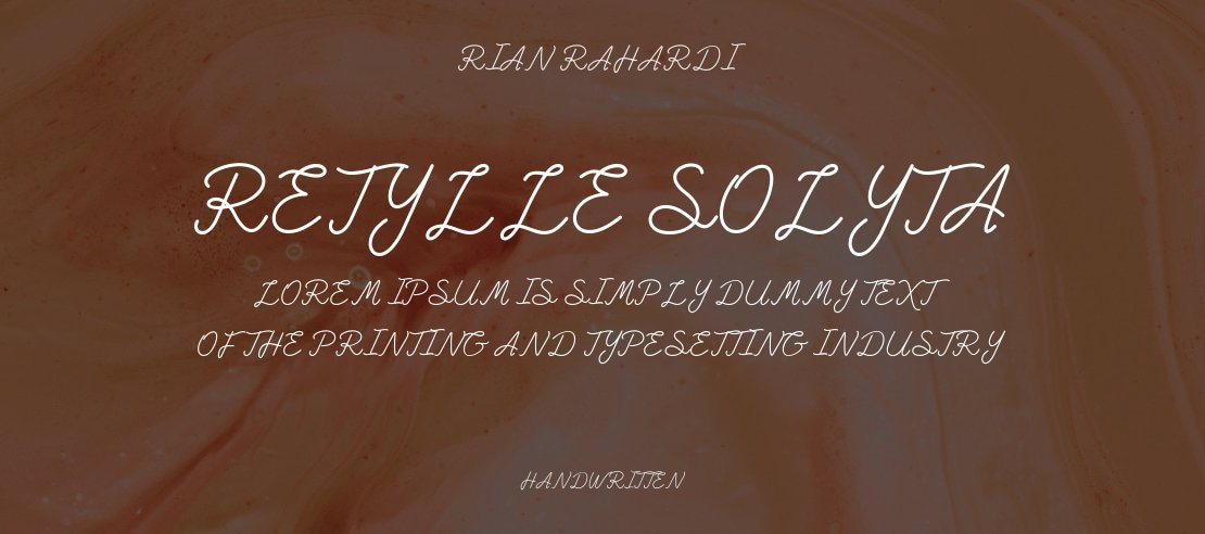 Retylle Solyta Font