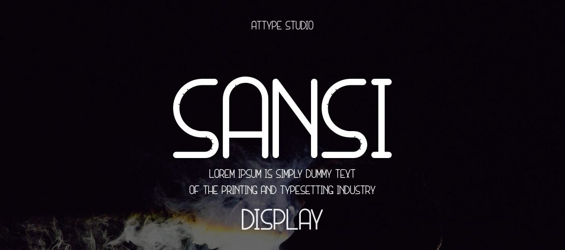 SANSI Font