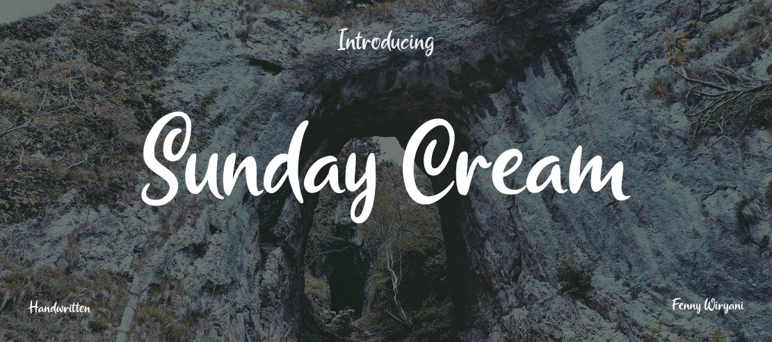 Sunday Cream Font