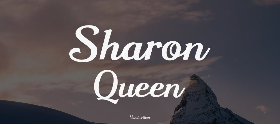 Sharon Queen Font