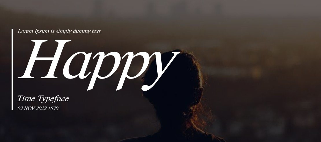 Happy Time Font Family