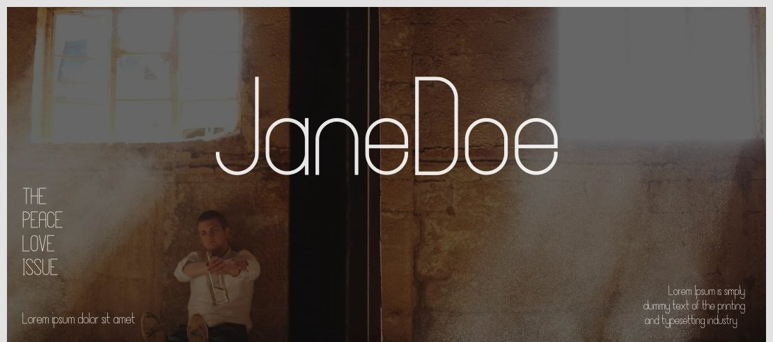 JaneDoe Font